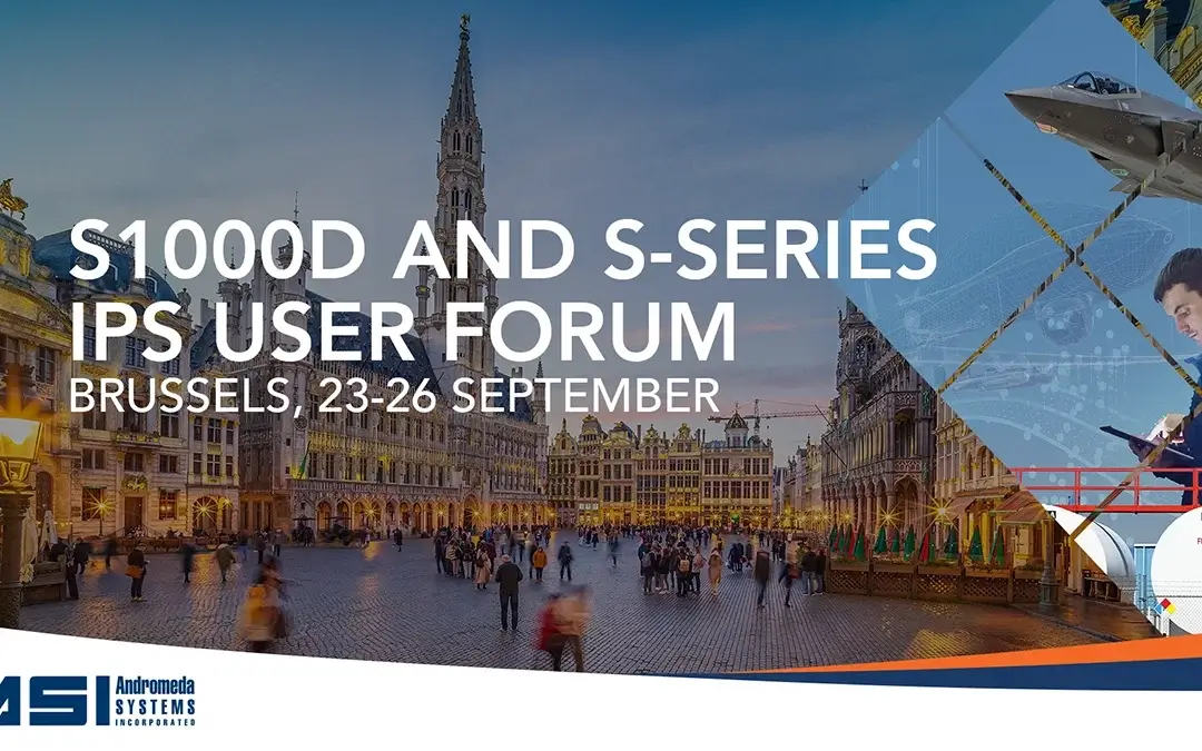 ASI to Attend S1000D & IPS User Forum 2024 in Brussels