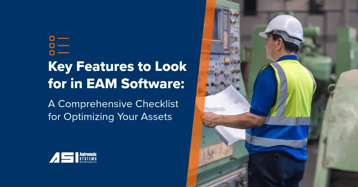 EAM Software - Key Features To Look For