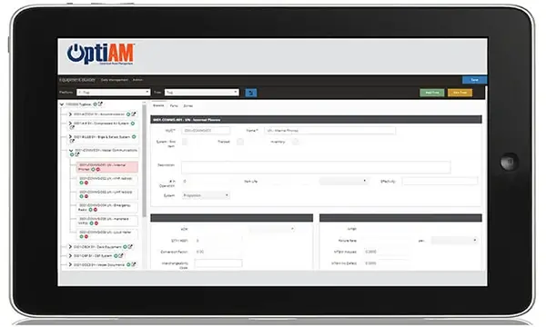 OptiAM Hardware Builder Interface