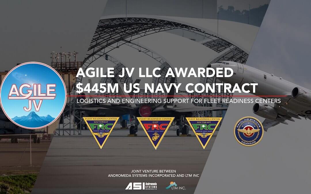 AGILE JV Awarded $445.3M US Navy Contract
